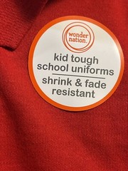 Lot Of 2 Wonder Nation School Uniforms SS Polo Youth XL (14-16) Red SKU A48