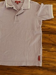 Onekid BOYS Shirt Sz 7 Light Purple Short Sleeve 100% cotton