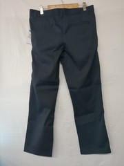 Tommy Hilfiger School Uniform Pants Boys 12 Husky Navy Twill Cotton Mid Rise
