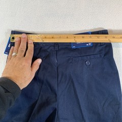 Approved School Uniform Pants Boys Size 12 Blue Slim Fit Double Knee NWT