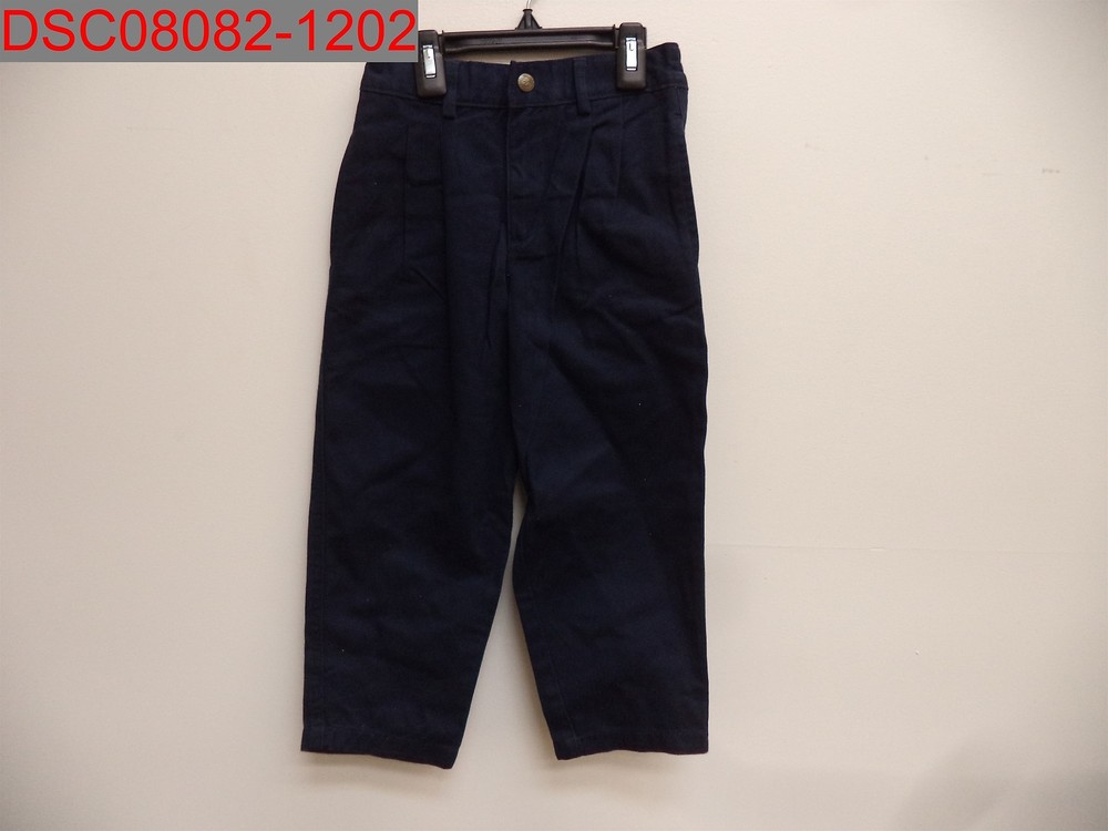 NWOT – J. Khaki Kids Boys’ Navy Uniform Pants, Size 4