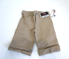Authentic Galaxy Boy’s/Girls size 4 School Uniform Shorts Stretch Tan 5 Pocket