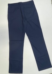 George Boys Cotton Blend Navy Blue Straight Fit School Uniform Dress Pants 16