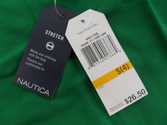 Boys Nautica $26.50 Uniform/Casual Green Polo Shirt Size 4 – 7X