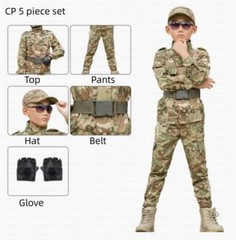 Children’s Spring Autumn Camouflage Suit Special Forces Tactic Training Uniform
