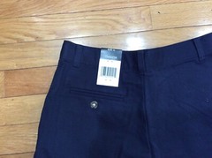 5 Pairs of Navy Blue School Uniform 3 Pants New Size 14 & 2 Shorts Size 16 Used