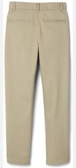 2 Pack French Toast Straight Fit Khaki Pants adjustabl Waist School wear Size 5