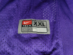 NIKE Boy’s Football Purple Practice Jersey Size XXL NWT