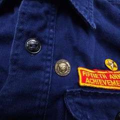 True Vintage Boy Scouts Of America Sanforized Uniform Shirt Boys 11 Rare Patches