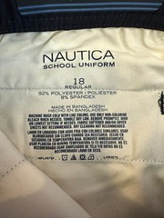 New Nautica School Uniform (or Everyday Use) Shorts Boys 18 Regular Ships Free
