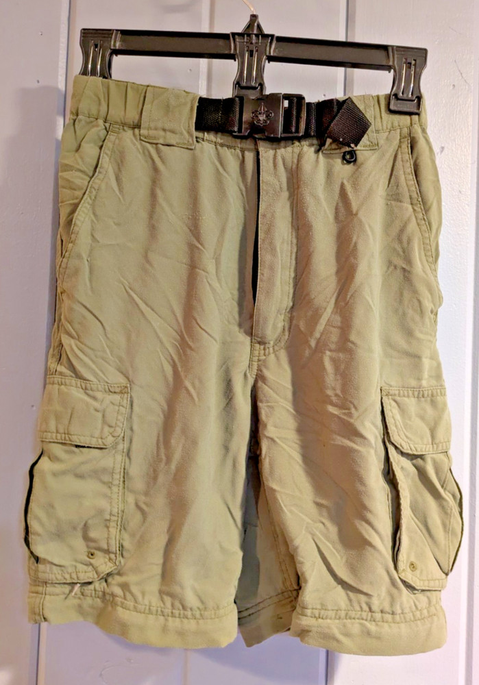 Boy Scouts of America Switchback Pants Shorts Youth Medium Cargo Pockets NO LEGS