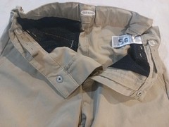 Old Navy Uniform Shorts Khaki Boys size 12 Adjustable Waist Excellent Condition