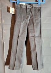 Galaxy by Harvic – Boy’s Classic Flat Front School Uniform Pants – Size 7 – 2 pr