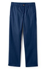 LANDS END Deep Sea Navy Iron Knee Cadet Pants Boys 18 *NEW*