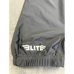 Elite Sports Black Kids Wresling Singlet with White Trim