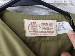 Vintage Boy Scouts Of American Uniform Orange County CA Hat Scarf Belt 13 R