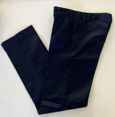 School Uniform Pants Boys 10 Navy Blue Adjustable Waist NEW Authentic Galaxy
