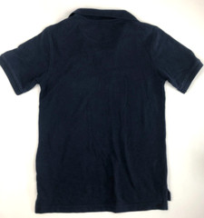 George Boys Polo Shirt Youth(10-12) Size L Blue School Uniform Short Shirt