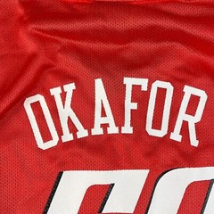 Reebok Emaka Okafor #50 Charlotte Bobcats Youth Basketball Jersey Sz 18-20 XL