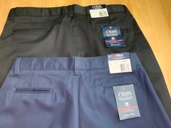 New Boy’s Chaps Approved Schoolwear Pants—Bigger Sizes*