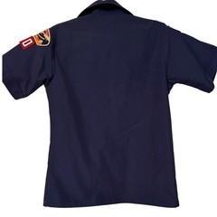 Boy Scouts of America Uniform Shirt Patches Youth Medium With Iron On Patches