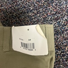 NWT Dickies VTG boys Size 14 School Uniform Pant