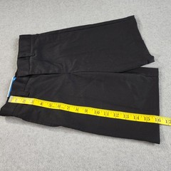 NWT French Toast Flat Front Uniform Shorts Boys Size 7 Black Adjustable Waist