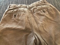 Gap Kids Boys Size 8H Husky Gray Chino Shorts