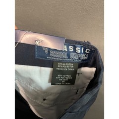 Classic School Uniform Shorts Boys Size 14 Navy Blue Wrinkle Resistant NWT