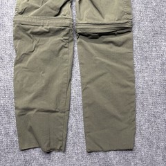 Boy Scouts Of America Cargo Pants Youth 8 Green Switchback Convertible Unhemmed