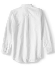 Wonder Nation Oxford Shirt Boys Size XL White School Uniform Long Sleeve –N9–
