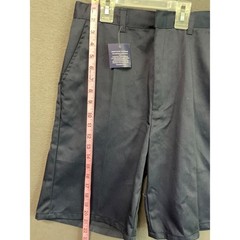 Classic School Uniform Shorts Boys Size 16 Navy Blue Wrinkle Resistant NWT