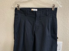 Dennis Uniform Boys Blue Pleated Pants 071000 Size 12 (M27) (List $32)