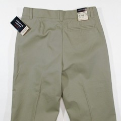 French Toast Boy’s Flat Front Adjustable Waist Long Pants (Khaki, 14, 27″ Waist)
