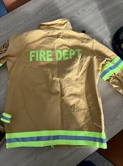 Teetot Adventure Factory Firefighter Costume Child’s Sz 7/8