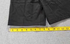 NWT French Toast Flat Front Uniform Shorts Boys Size 7 Black Adjustable Waist
