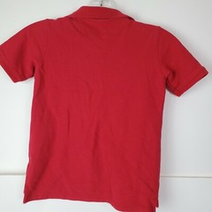 Wonder Nation Boys Red Polo Shirt Size 6-7 SS Cotton Uniform
