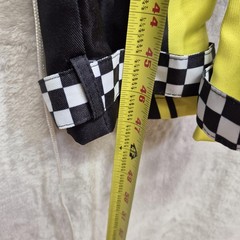Nascar Race Car Driver Jumpsuit Boys M 52″-55″ Black Checkered Suit Hat Costume