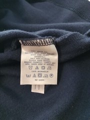 Land’s End Boy’s Uniform Navy Blue Short Sleeve Polo Size 14 GUC