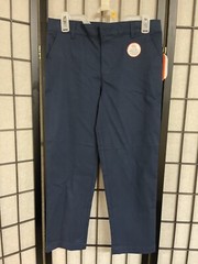 Lot Of 2 School Uniforms Flat Front Twill Pant Blue 10 Husky New SKU A24