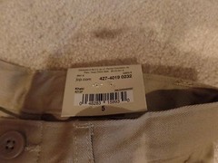 Boys, Arizona Jeans, School Uniform Shorts, Size: 5, Pleated, Khaki, NWT