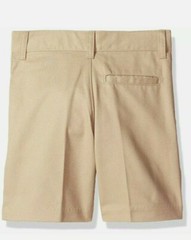 Classroom School Uniforms Boys Flat Front Shorts, Khaki, 8