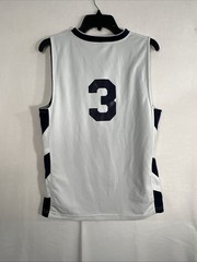 Champro Sports Youth XL Navy Blue White Reversible #3 Basketball Jersey Sleevles