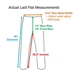 French Toast Boy’s Flat Front Adjustable Waist Long Pants (Khaki, 14, 27″ Waist)
