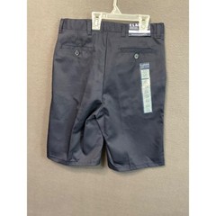 Classic School Uniform Shorts Boys Size 16 Navy Blue Wrinkle Resistant NWT