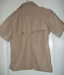 Microfiber Quick Dry Boy Scout Shirt Youth Size S SM Small 6-8 Ready for patches
