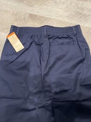 French Toast Boys School Uniform Flat Front Shorts Elastic Back , Navy. FreeShip