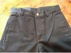 NWT ARROW School Uniform Navy Blue ADJUSTABLE WAIST PANTS Boys size 12 REGULAR