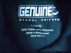 bsu020 New Genuine School Uniform Green Polo Shirt SZ S 4 M 5 6 10 12 L 14 16