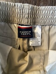 French Toast Boys Uniform Pull-On Shorts Size 7